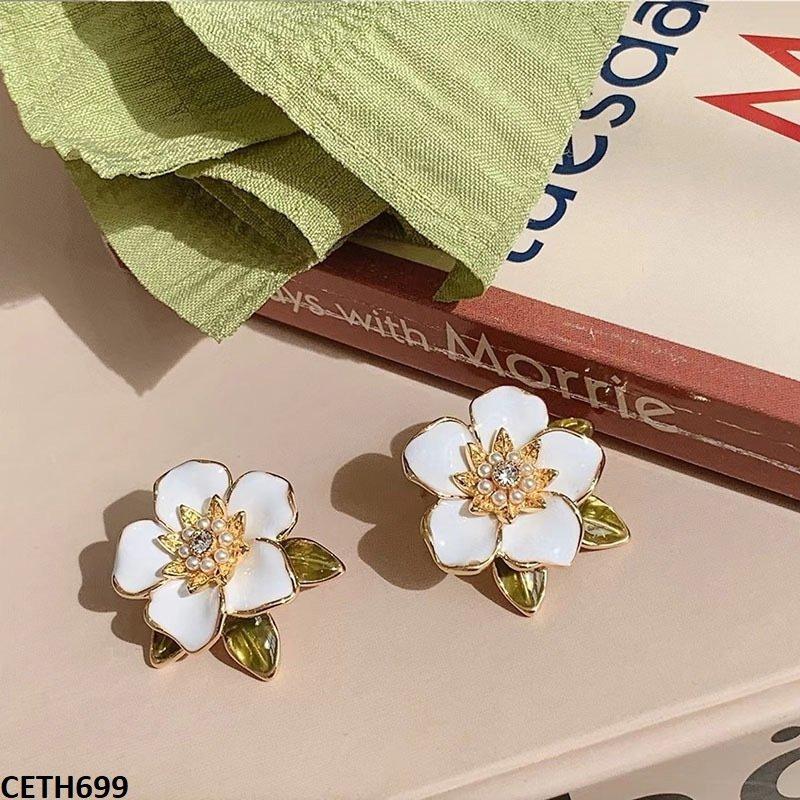 CETH699 LSH Leaf Flower Tops Pair