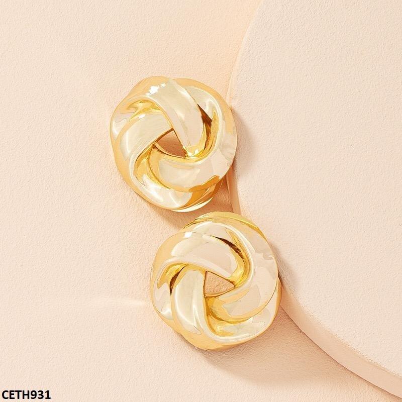 CETH931-YYE CETH931 YYE Round Covered Tops Pair