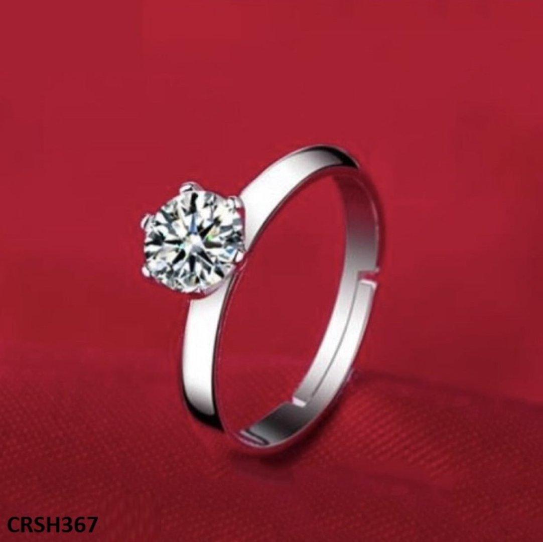 CRSH367 ZFQ Birthstone Ring Adjustable