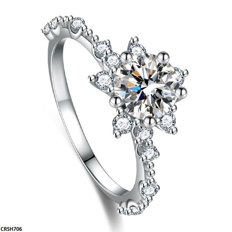 CRSH706 BJF Flower Ring Adjustable