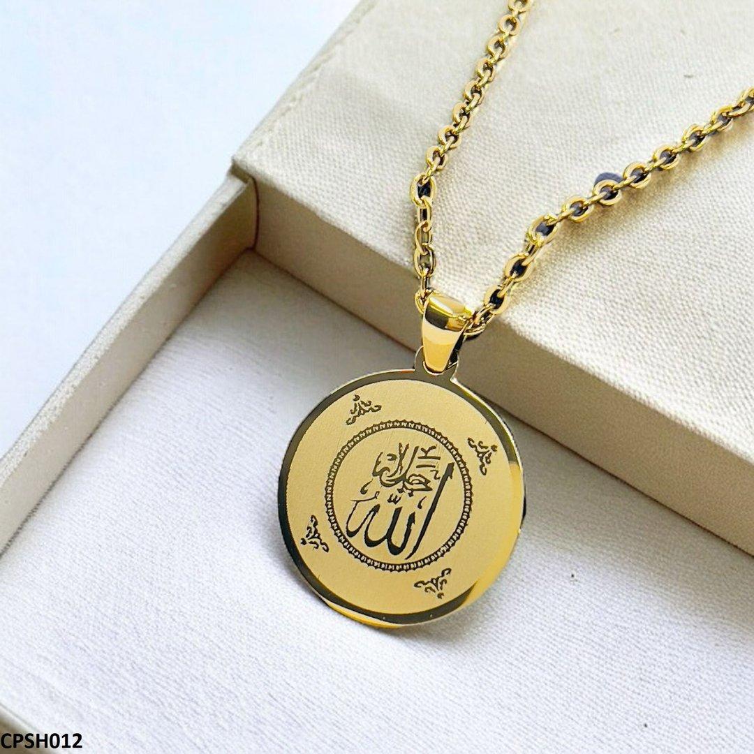 CPSH012 AJX Calligraphy ALLAH Pendant