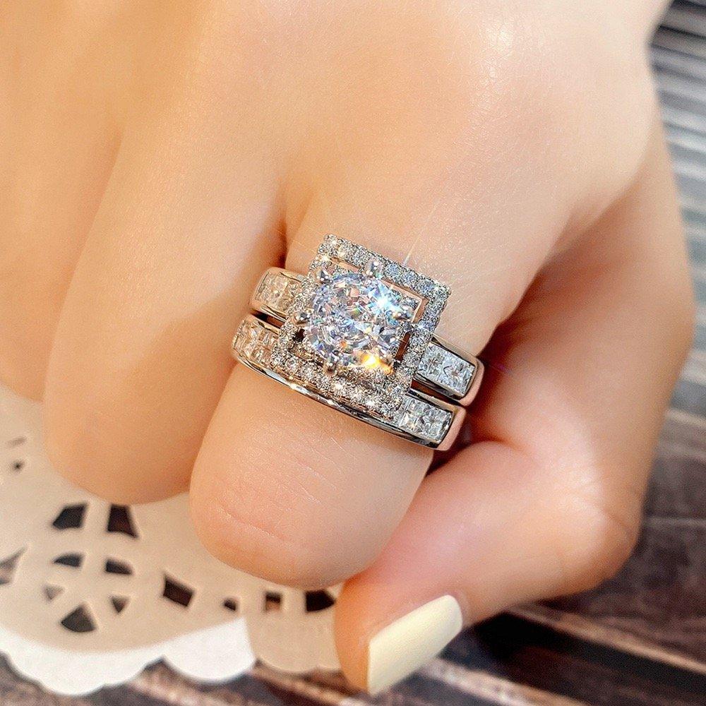 TRSH399 KYC Cathedral Twice Ring