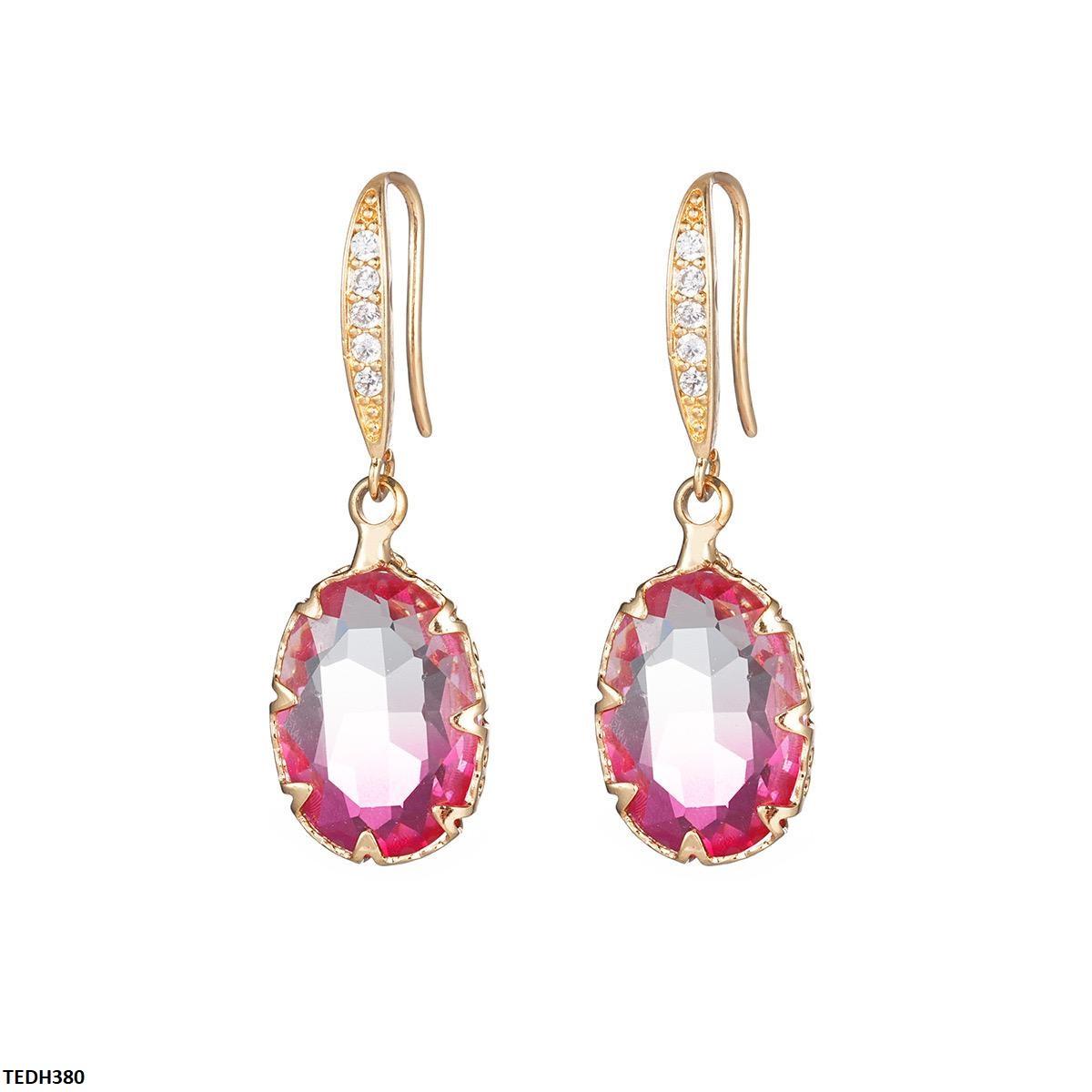 TEDH380 YLE Oval Drop Ear Pair