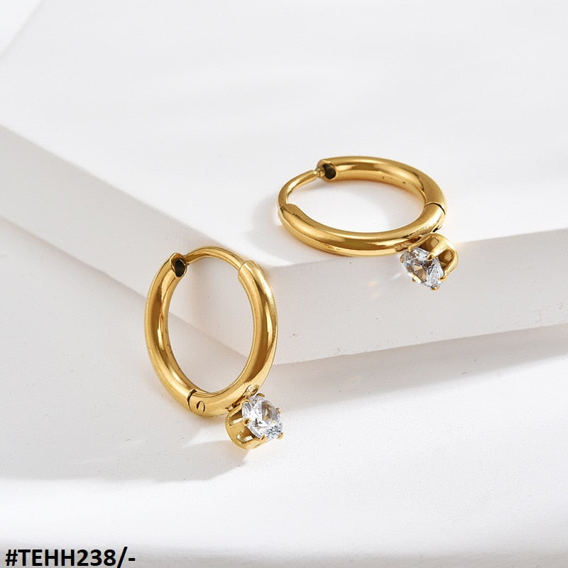 TEHH238 DGF Ear Hoops Pair