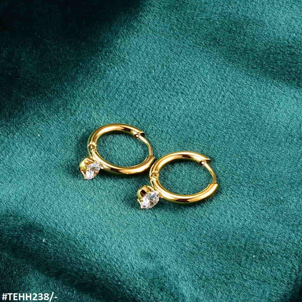 TEHH238 DGF Ear Hoops Pair