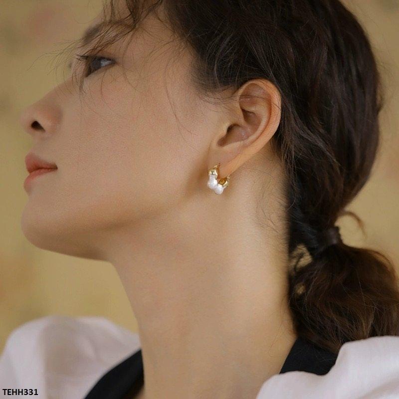 TEHH331 ZCD Round Ear Hoops Pair