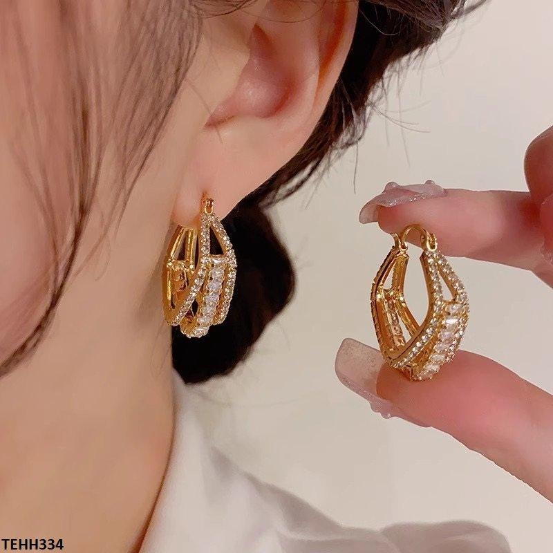 TEHH334 SIQ Layard Ear Hoops Pair