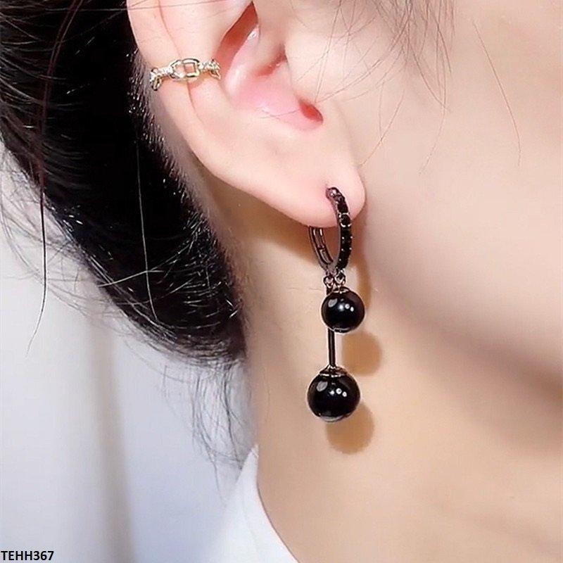 TEHH367 ZCD Double Boll Hoops Pair