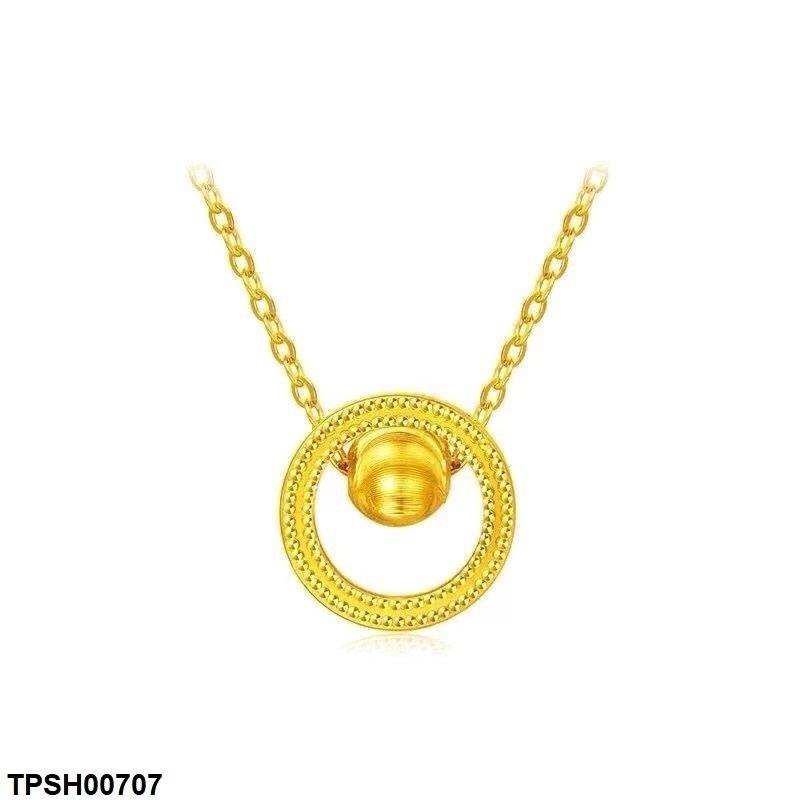 TPSH00707 DGF Stainless Steel Round Pendent - TPSH