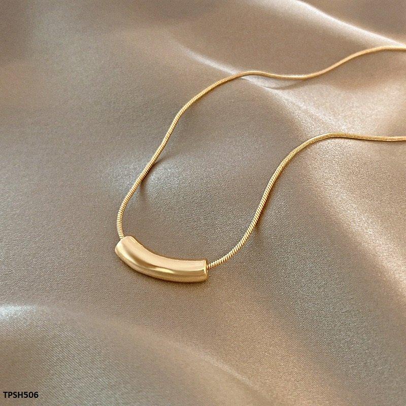 TPSH506 XST Plain Golden Pendant
