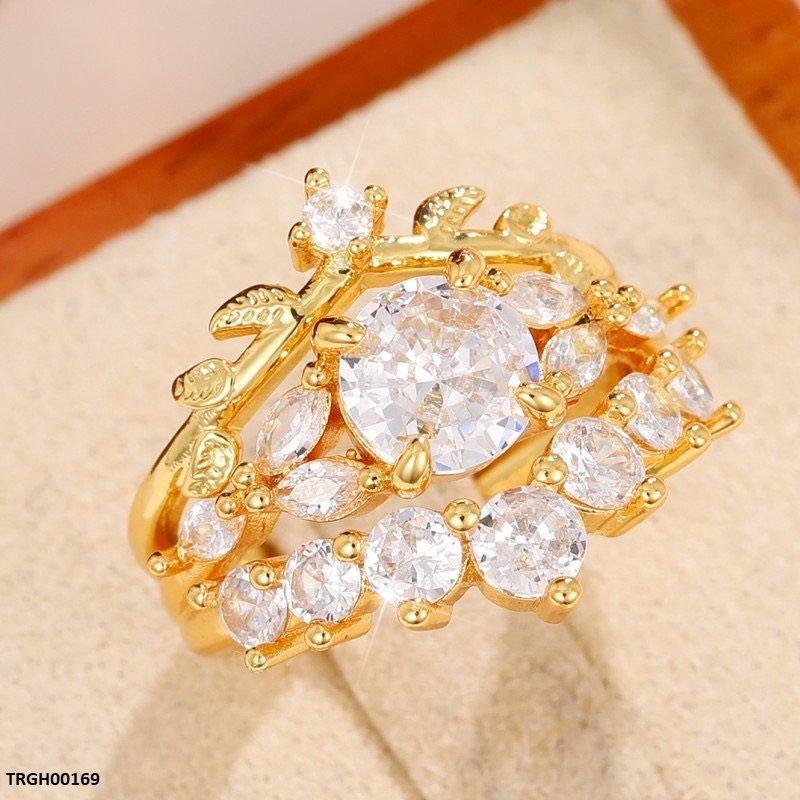 TRGH00169 CSH Double Crown Ring - TRGH