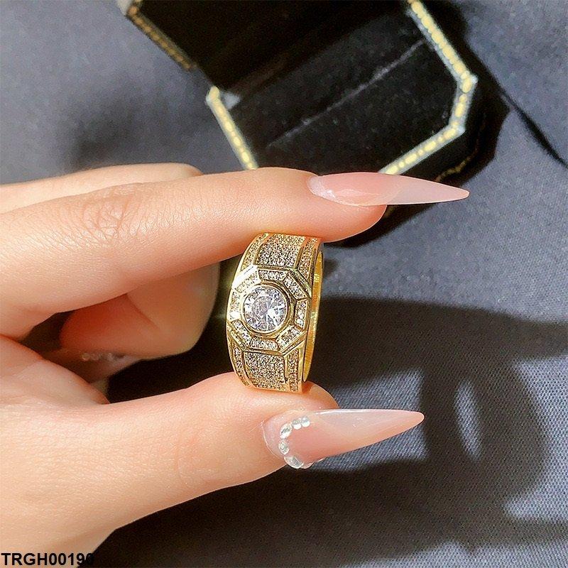 TRGH00190 KYC Imp Round Stone Ring - TRGH