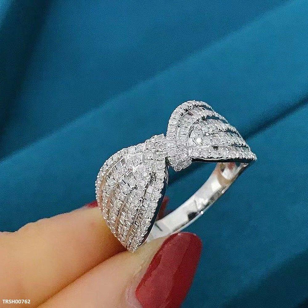 TRSH00762 CSH Tied Wth Sparkle Ring - TRSH