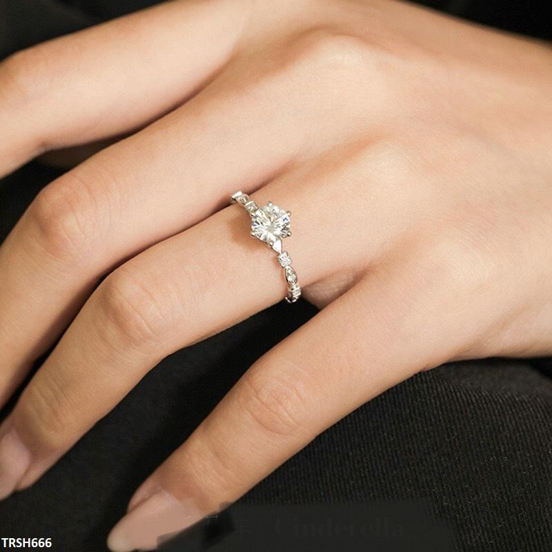 TRSH666 BJF Oval Stone Ring Adjustable