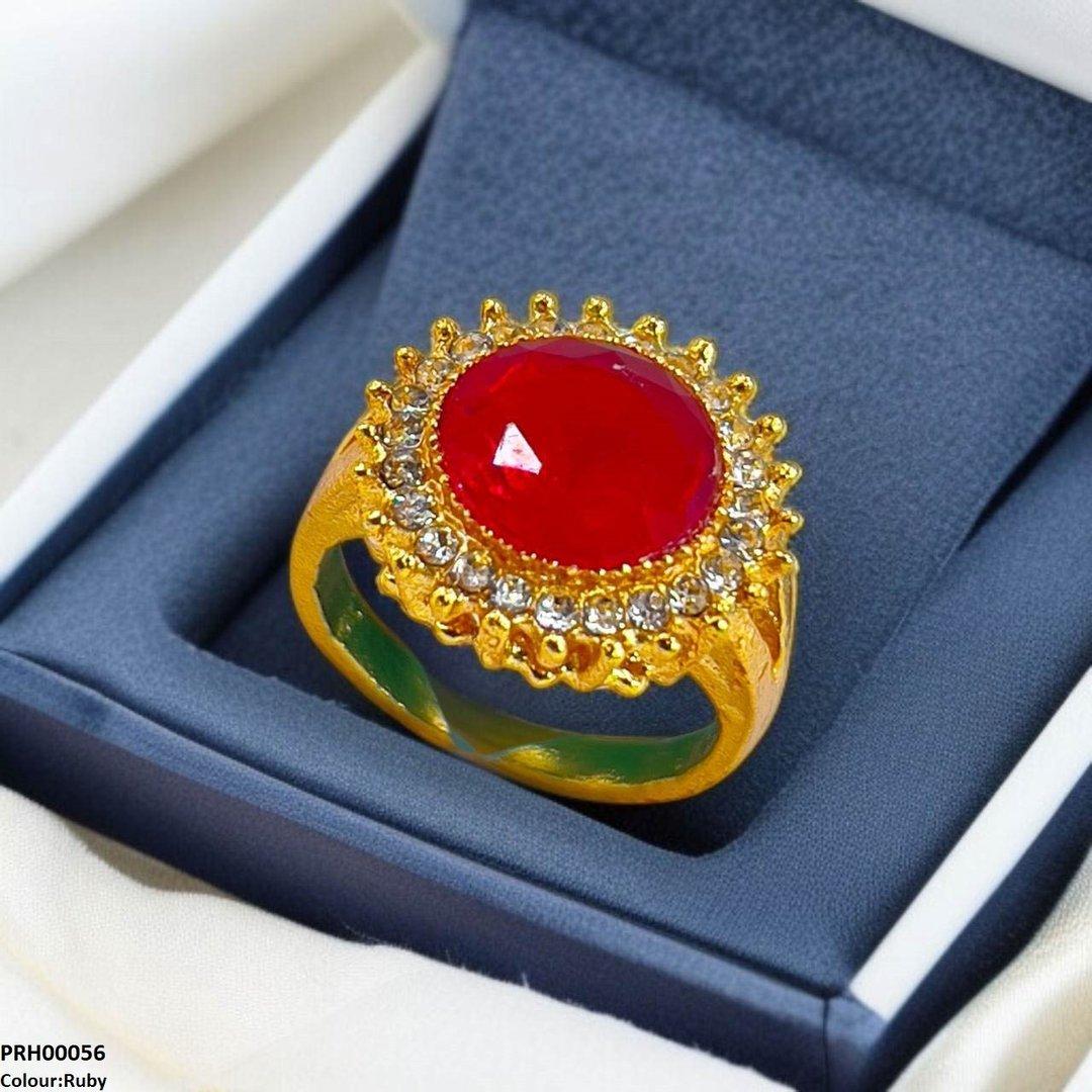 PRH00056 FRN Round Sunburst Ring - PRH