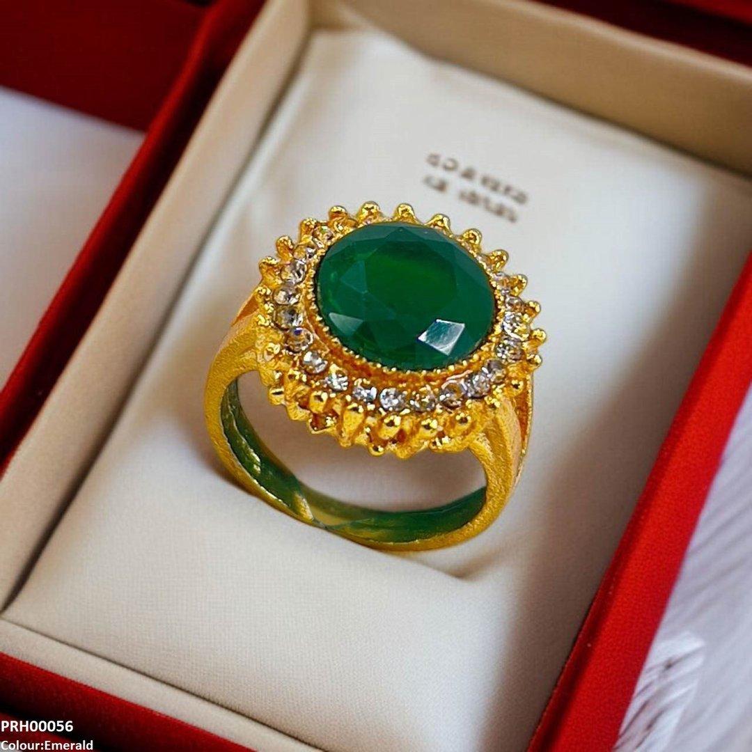 PRH00056 FRN Round Sunburst Ring - PRH