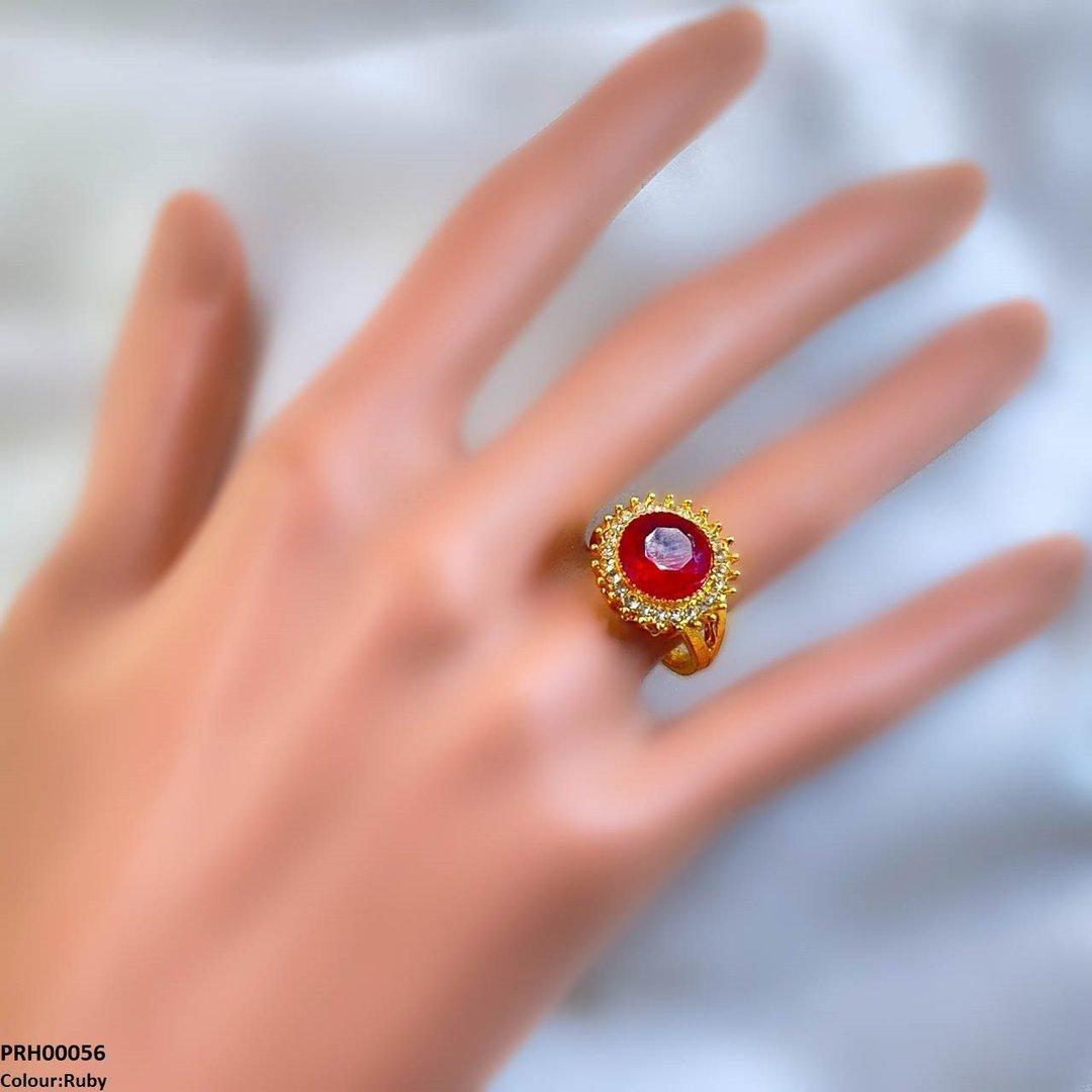 PRH00056 FRN Round Sunburst Ring - PRH