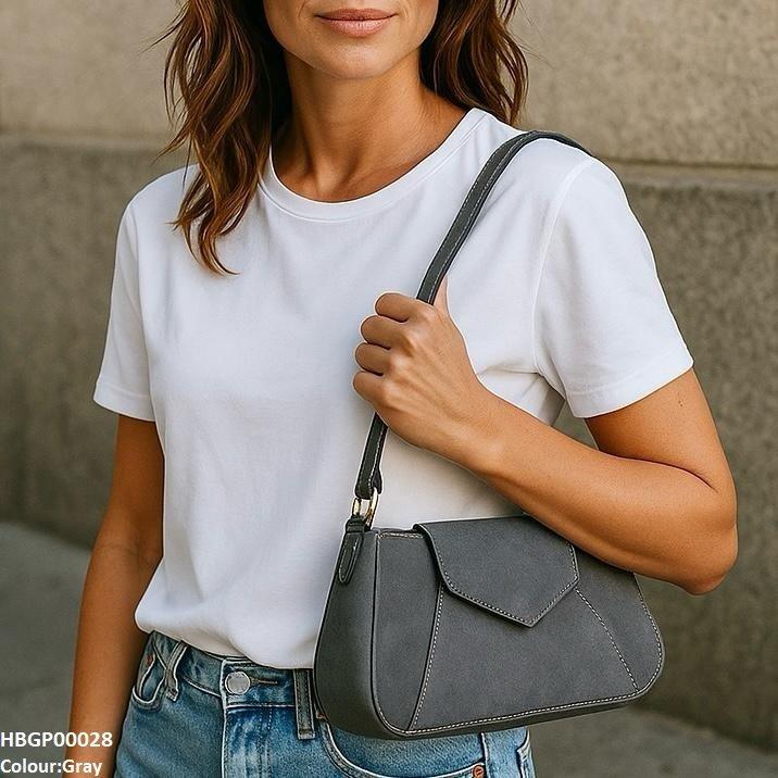 HBGP00028 Aria Flap Armpit Ladies Handbag