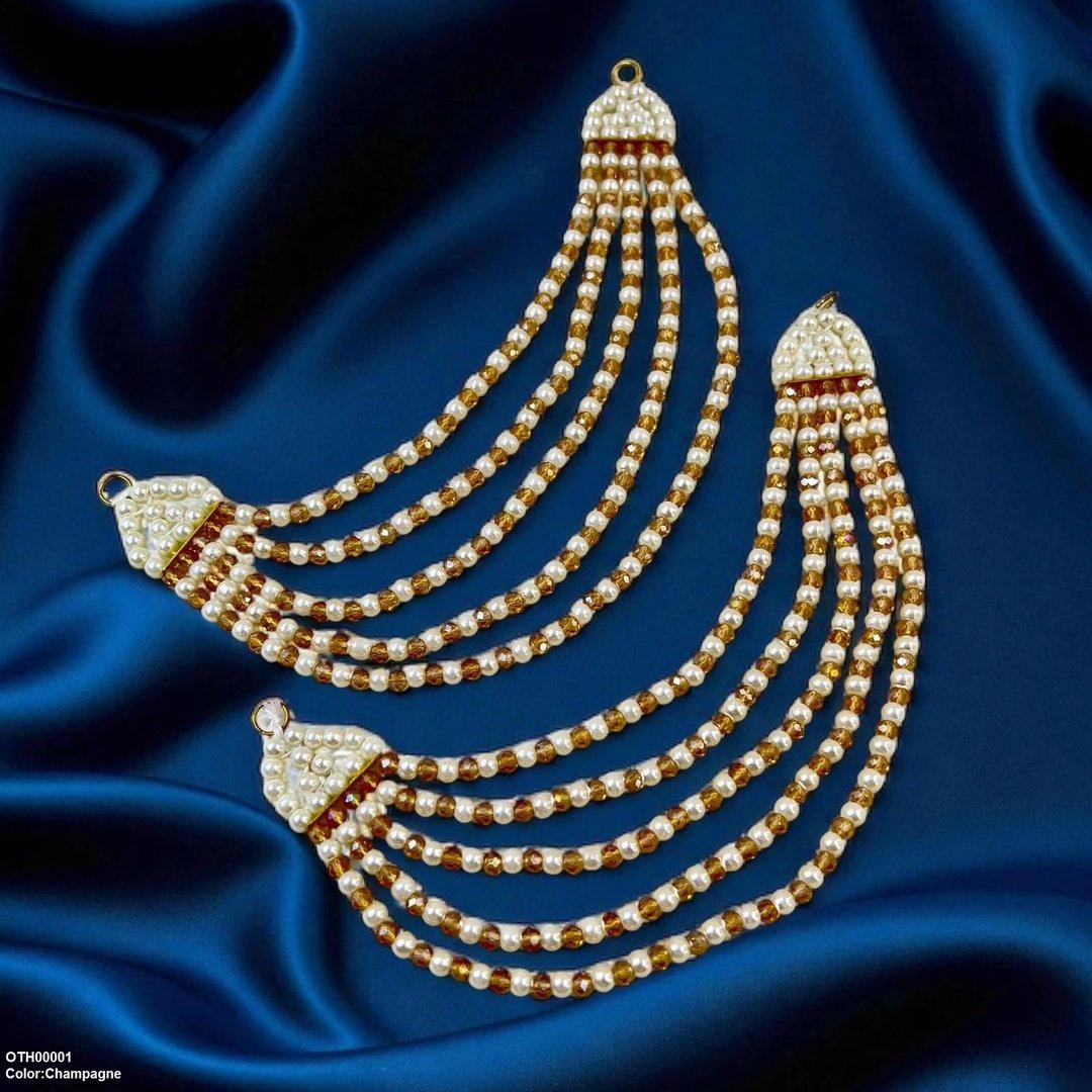 OTH00001 FRN Round Pearl Earring Saharay - OTHH