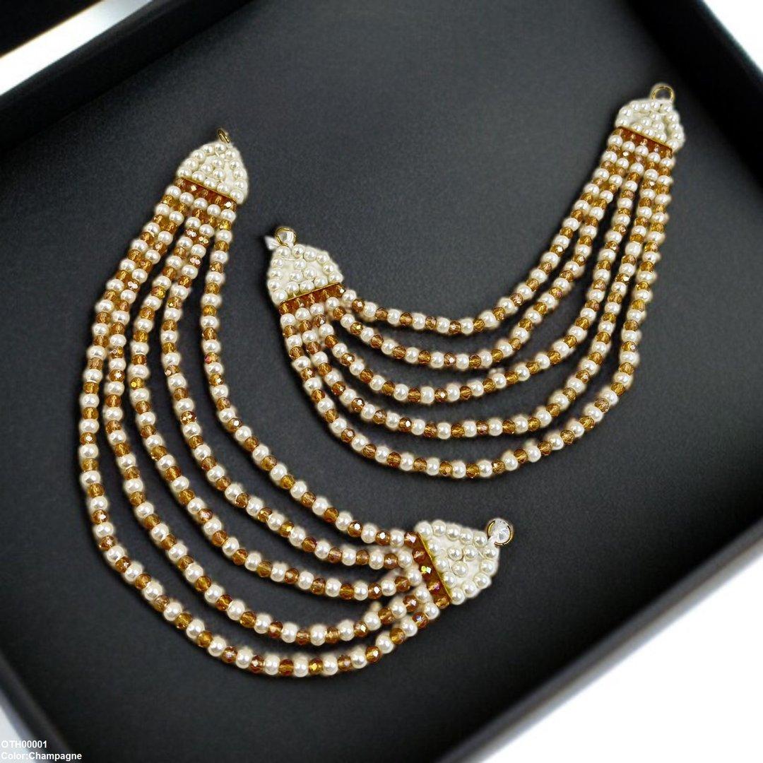 OTH00001 FRN Round Pearl Earring Saharay - OTHH