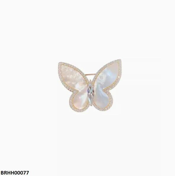 BRHH00077 XST Painted Butterfly Broach - BRHH