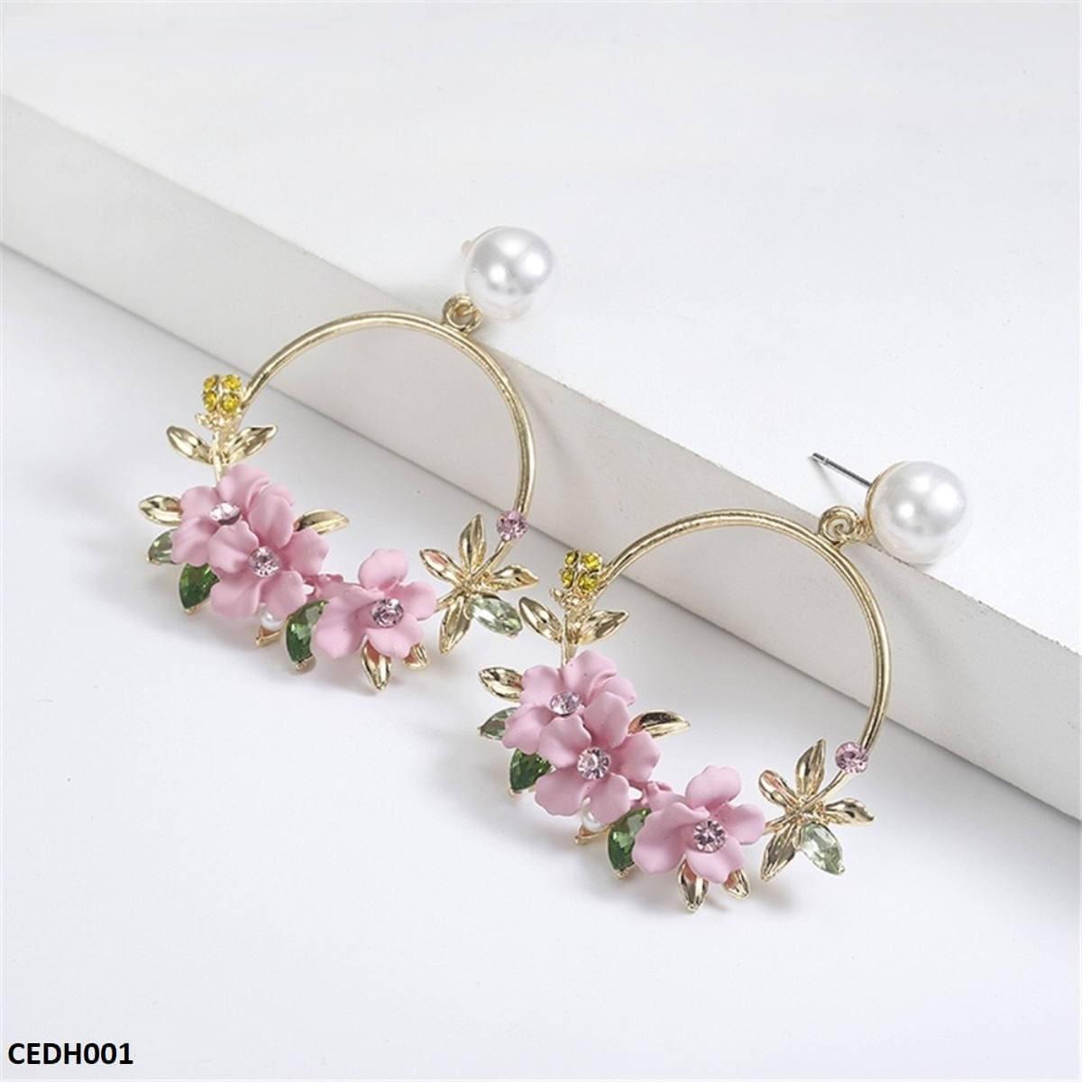 CEDH001 JMN Earrings Flower