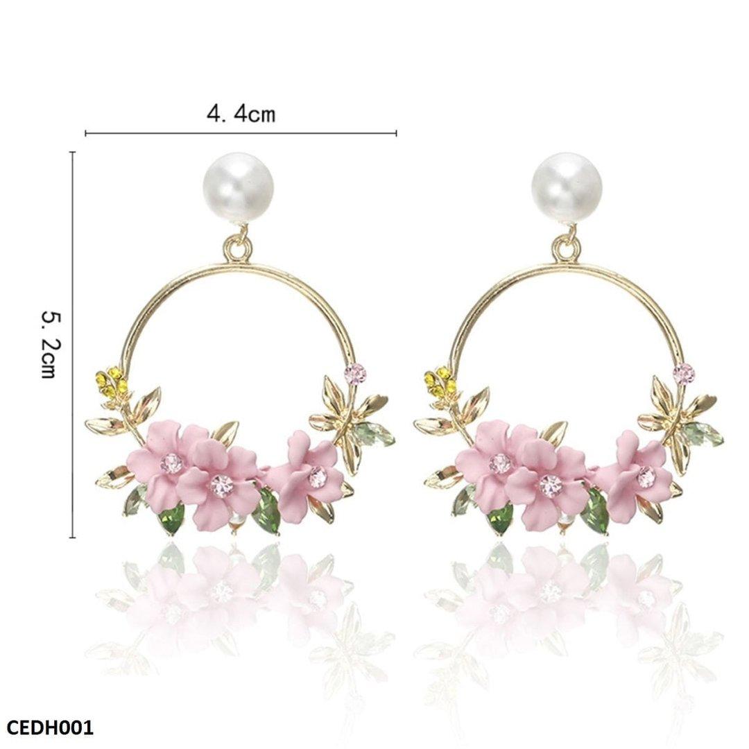 CEDH001 JMN Earrings Flower