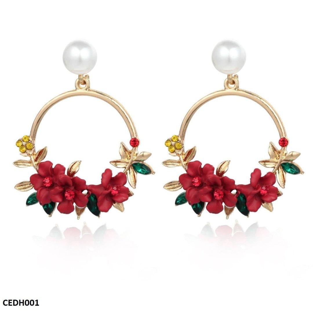 CEDH001 JMN Earrings Flower