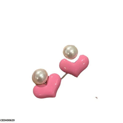 CEDH00629 YHC Heart Drop Earrings - CEDH