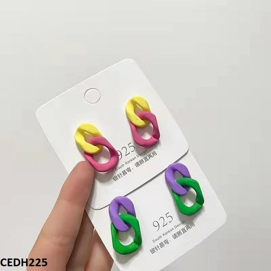 CEDH225 BTO Mate Chain Drop Earrings Pair