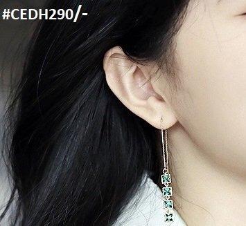 CEDH290 XST Square Drops Ear Earrings Pair