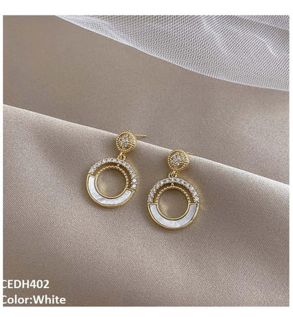 CEDH402 YHC Wheel Drop Earrings Pair