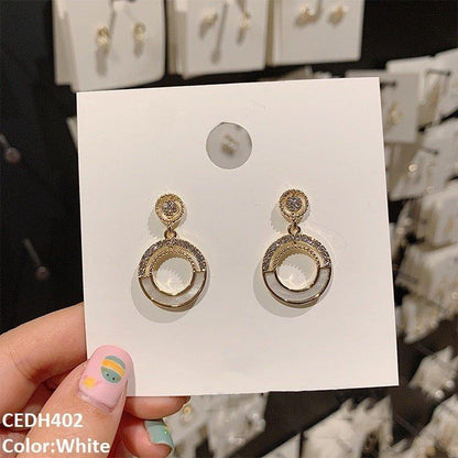 CEDH402 YHC Wheel Drop Earrings Pair