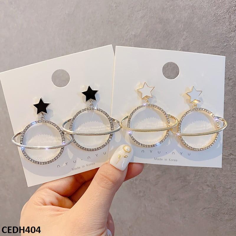 CEDH404 YHC Star Galaxy Drop Earrings Pair