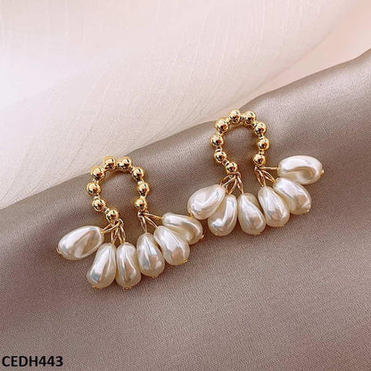 CEDH443 BTO Beads Drop Earrings Pair