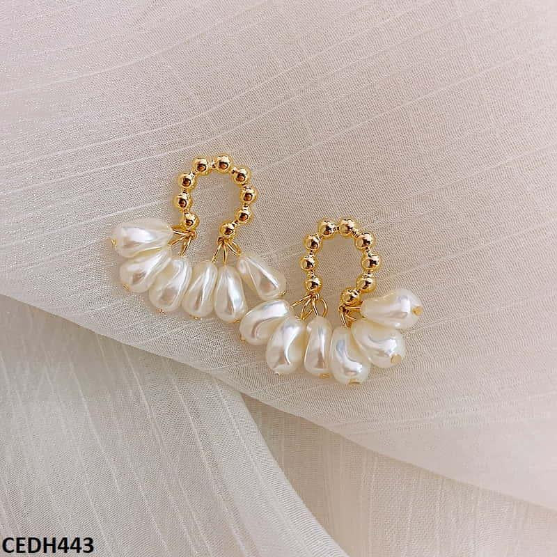 CEDH443 BTO Beads Drop Earrings Pair