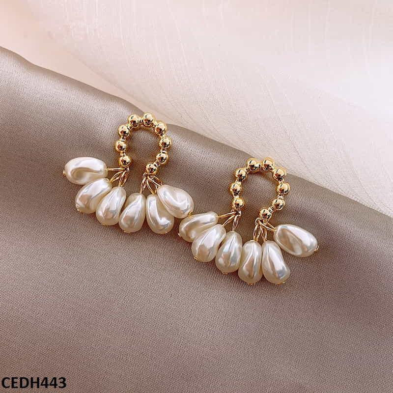 CEDH443 BTO Beads Drop Earrings Pair