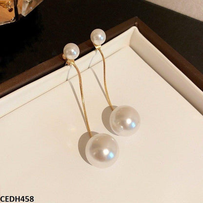 CEDH458 YQG Pearl Drop Earrings Pair