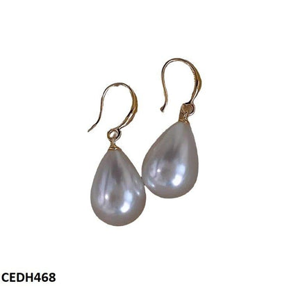 CEDH468 YYZ Pearl Drop Earrings Pair