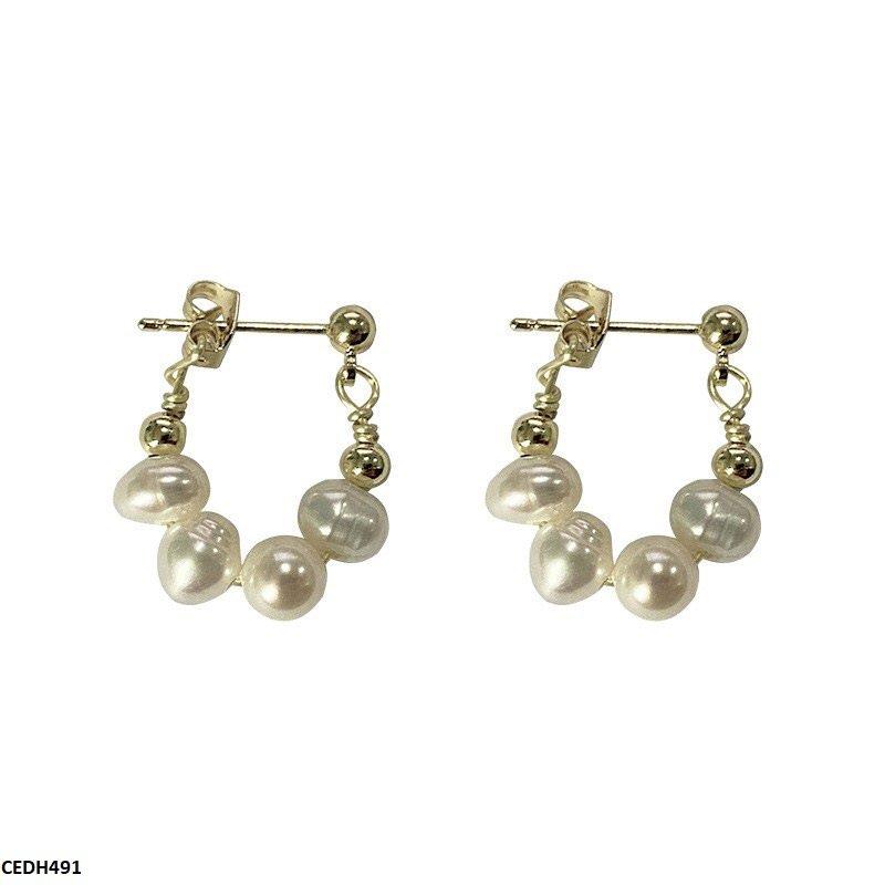 CEDH491 XST Pearl Drop Earrings