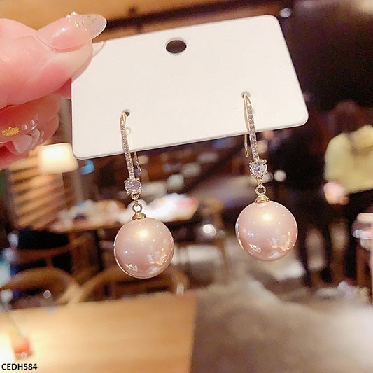 CEDH584 SYB Pearl Drop Earrings