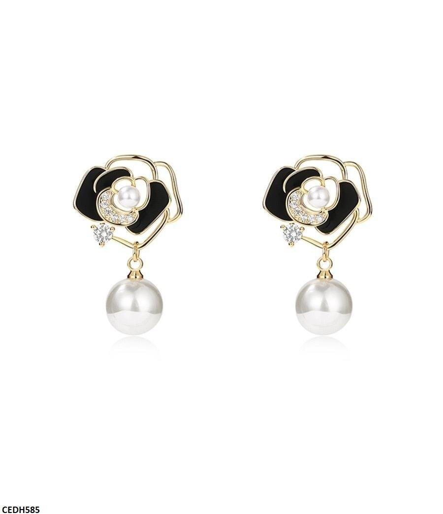 CEDH585 SYB Pearl Drop Earrings