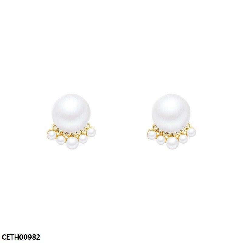 CETH00982 LSH Pearl Round Tops Pair - CETH