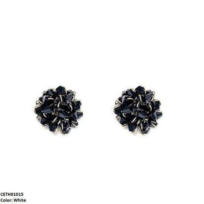 CETH01015 BTO Beats Round Stud Tops Pair - CETH