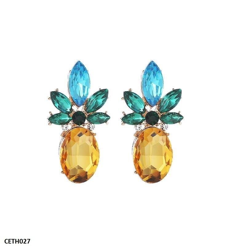 CETH027 QWN Tops Pair Pineapple