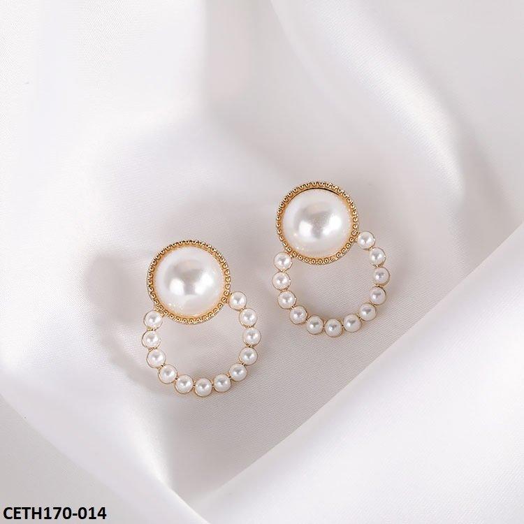 CETH170 SDQ Round Pearl Tops Pair - CETH