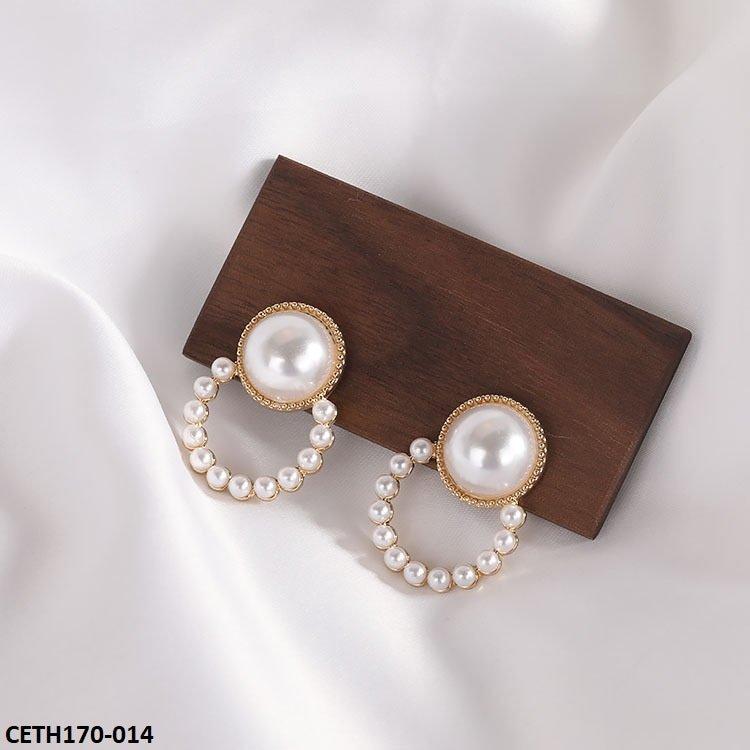 CETH170 SDQ Round Pearl Tops Pair - CETH