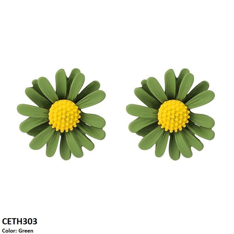 CETH303 SIQ Colorful Flower's Tops Pair