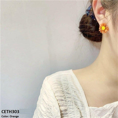 CETH303 SIQ Colorful Flower's Tops Pair