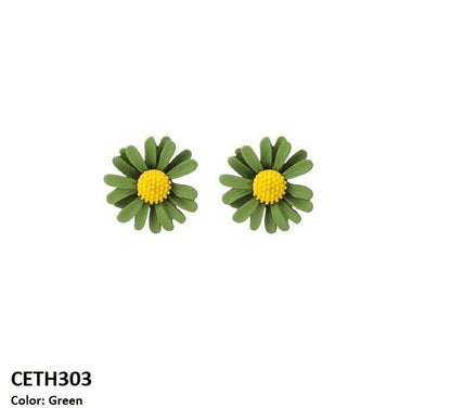 CETH303 SIQ Colorful Flower's Tops Pair